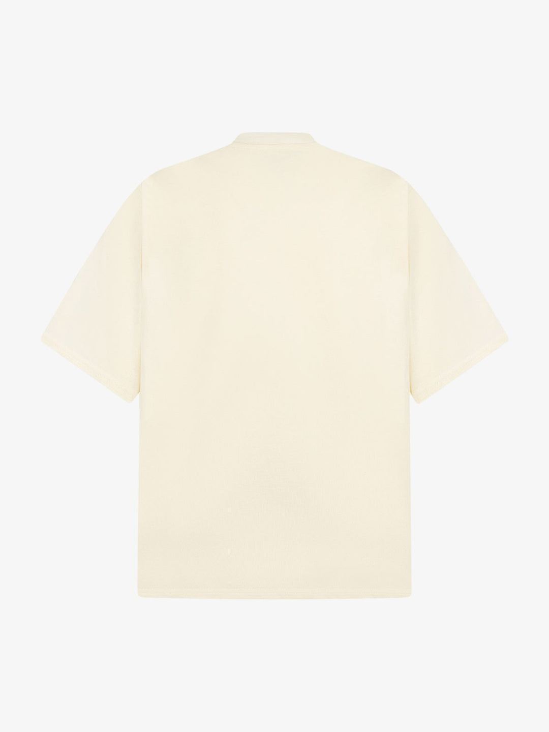 Heavy Retro Patch Embroidered T-shirt - 2398