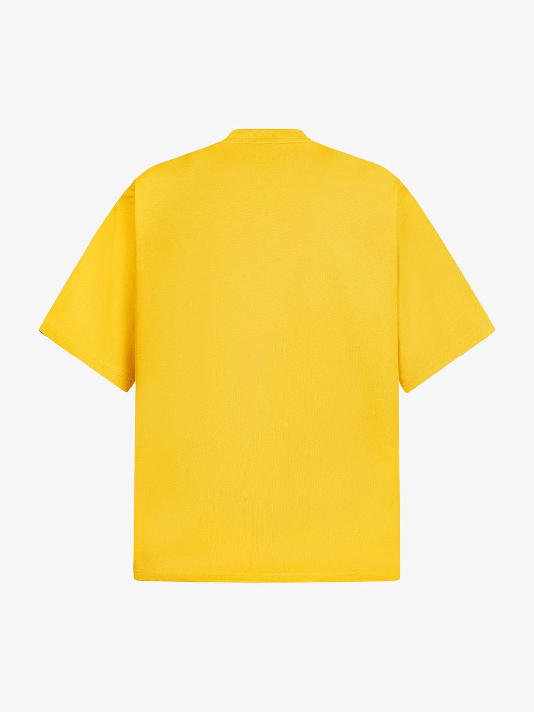 Heavy Retro Patch Embroidered T-shirt - 2398