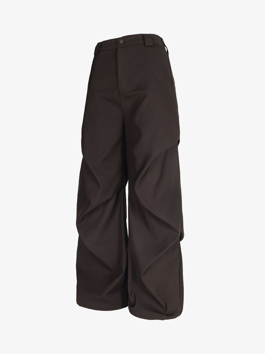 Retro Pleated Drape Cleanfit Pants