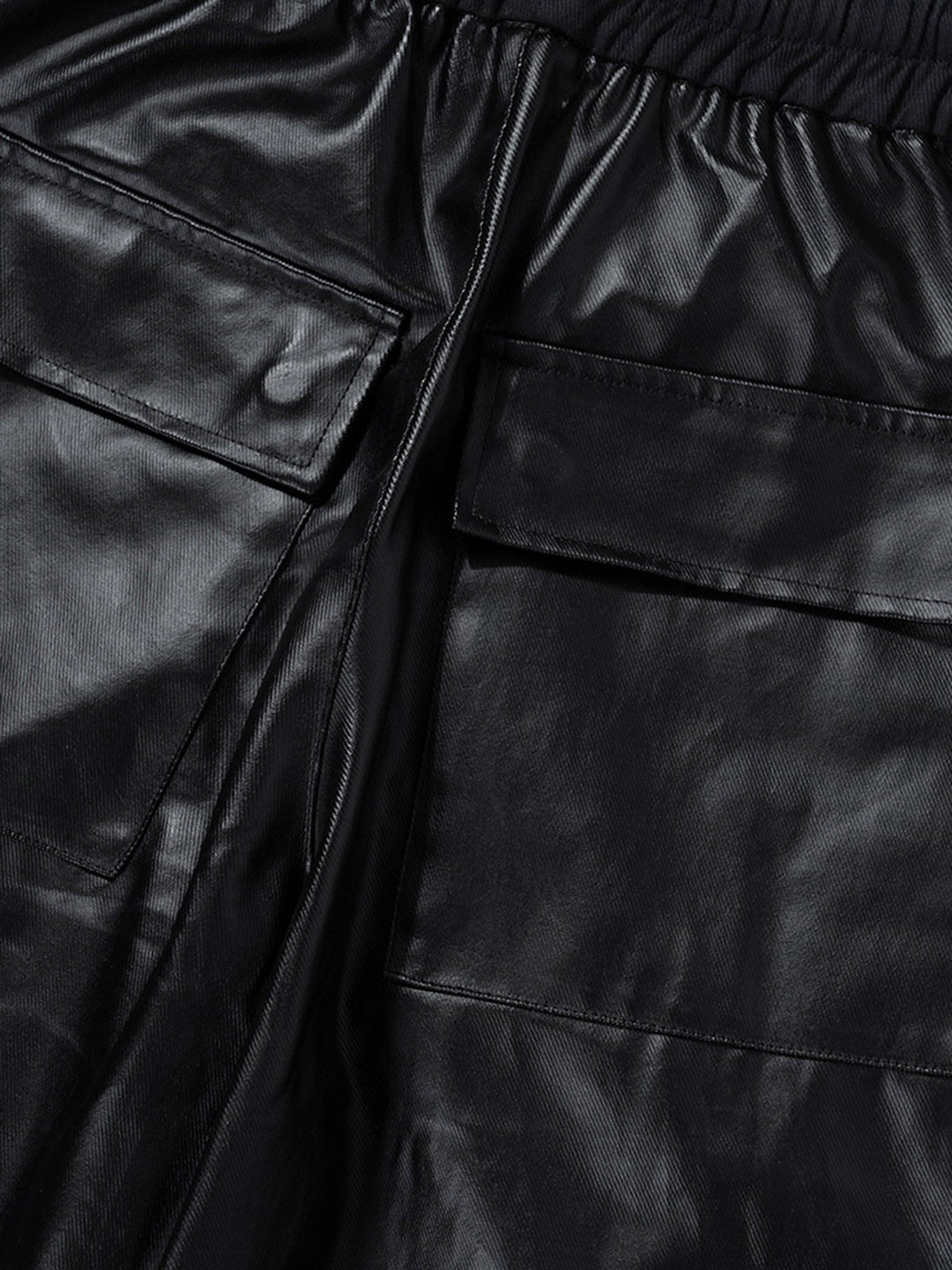 'Shadow' Matte Coated Multi-pocket Overalls
