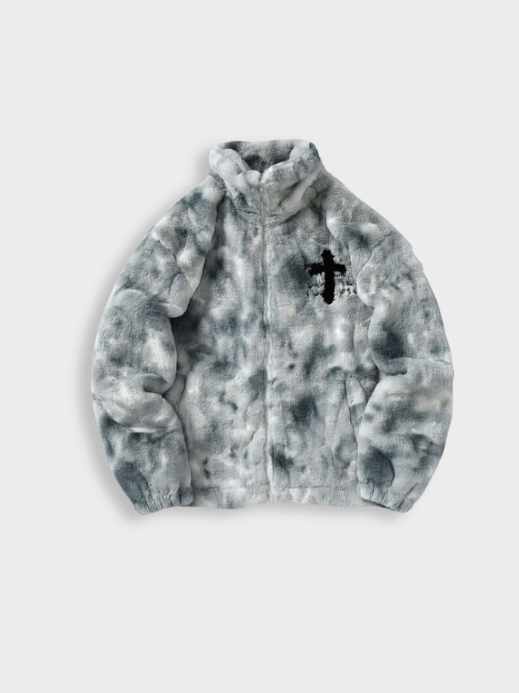 MyGarments - Vintage Warm Cross Fleece Jacket
