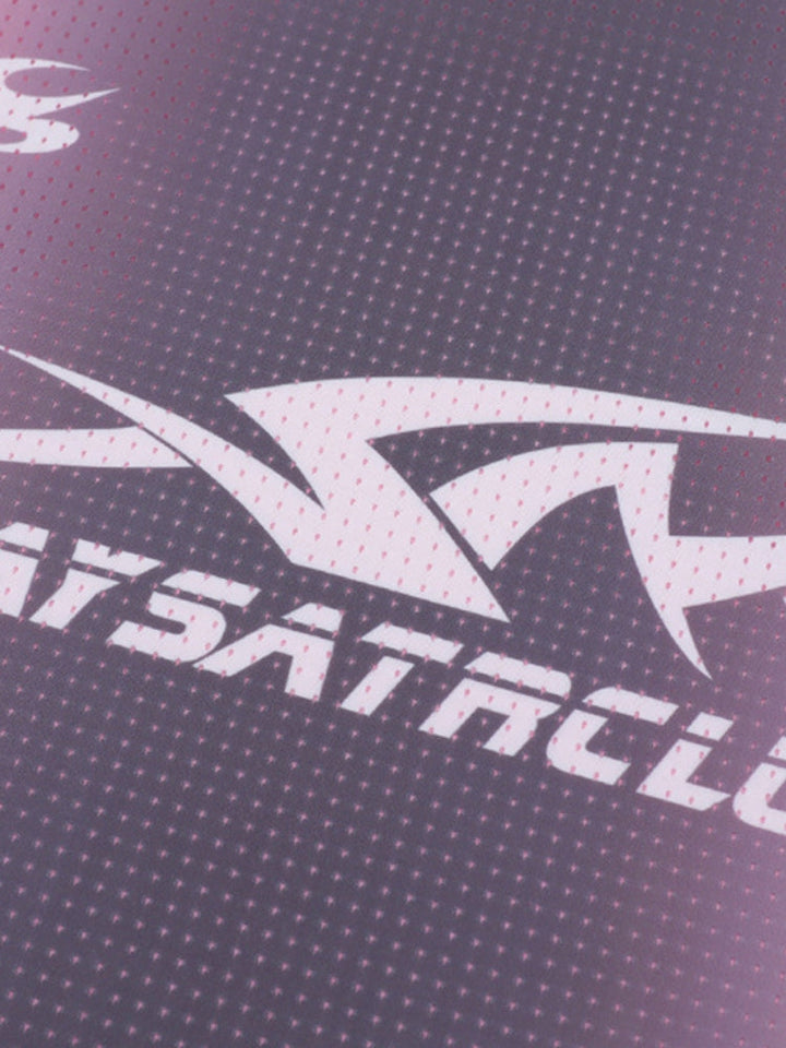 DCRB Distressed Football Mesh Tee