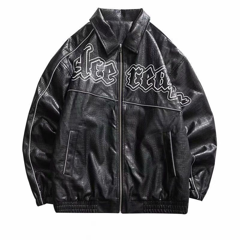 'Retro' Leather Jacket - MyGarments®