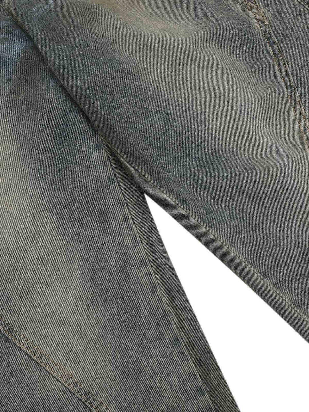 'District' High Street Distressed Jeans