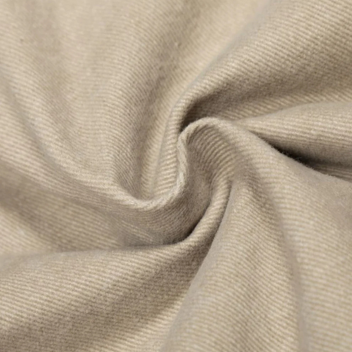 Retro Washed Fleece-lined Hooded Work Jacket