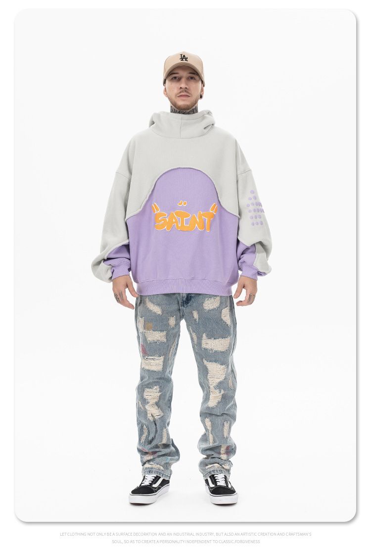 "SAINT" Oversized Sweatshirt