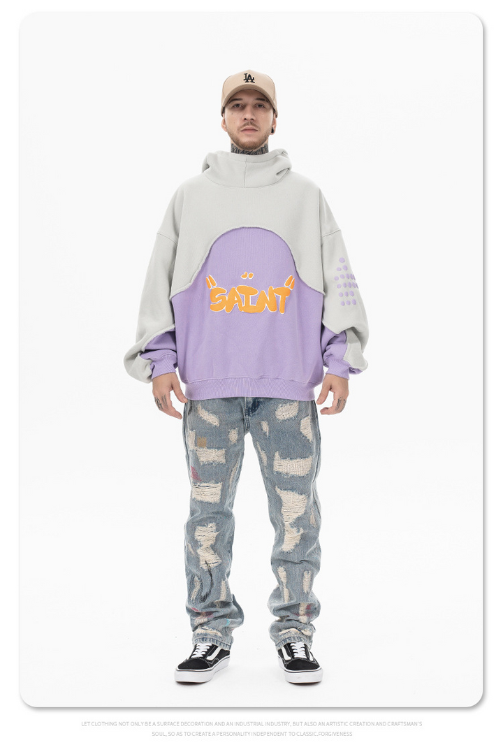 "SAINT" Oversized Sweatshirt