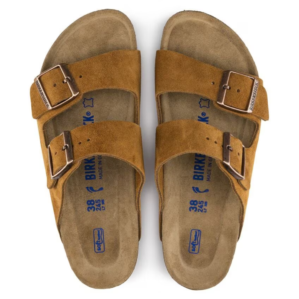 Birkenstock Arizona Weiches Fußbett Wildleder