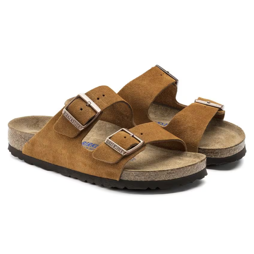 Birkenstock Arizona Weiches Fußbett Wildleder