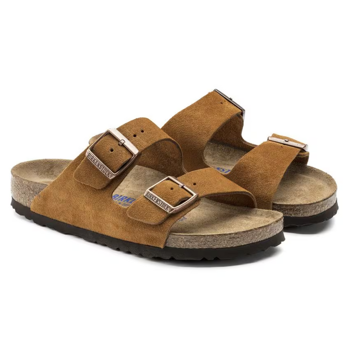 Birkenstock Arizona Weiches Fußbett Wildleder