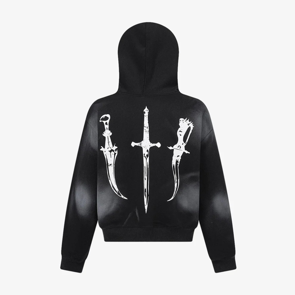 Graphic Hooded Jacket