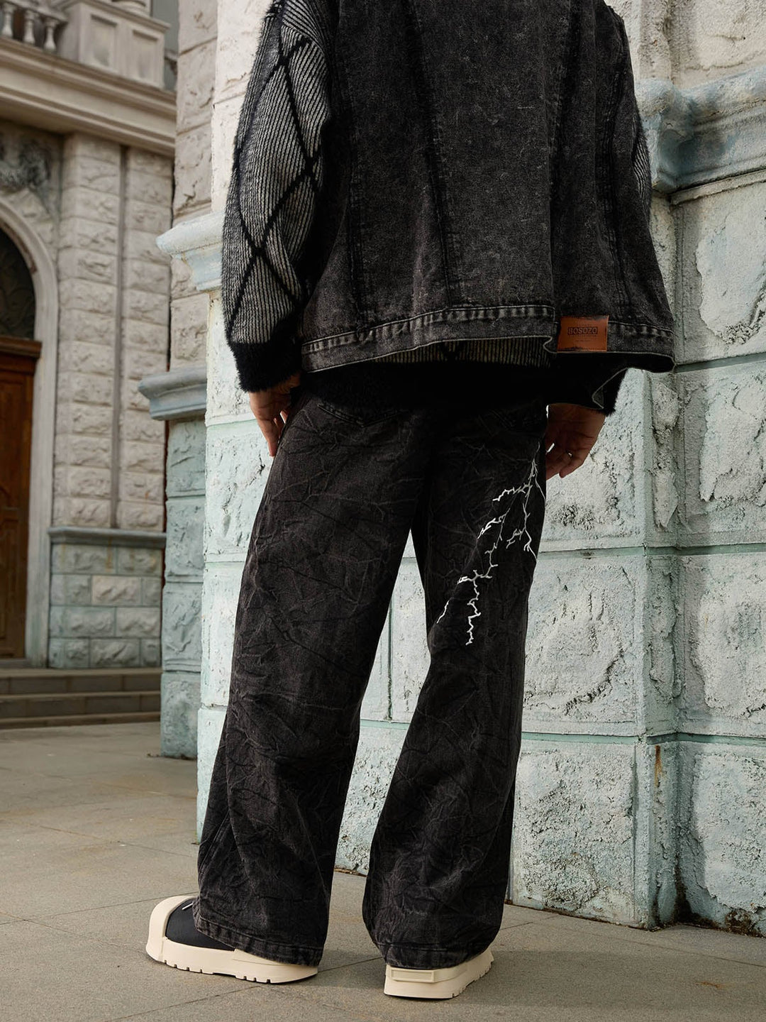 'Thunderstrike' High Street Hip-hop Jeans