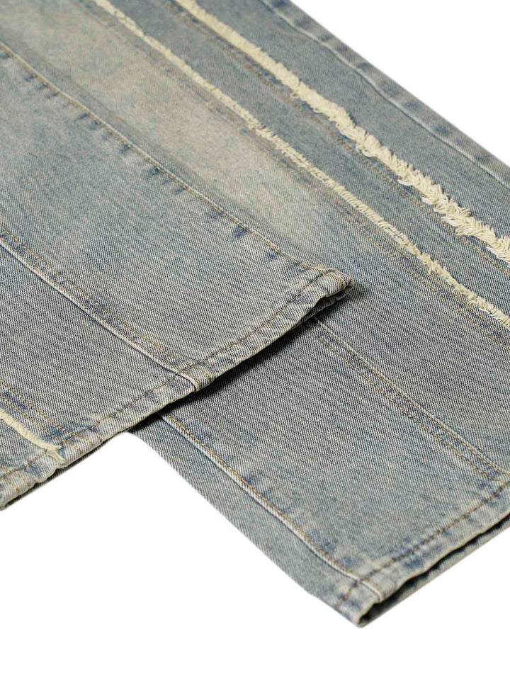 'Giuliana' Washed Distressed Baggy Jeans