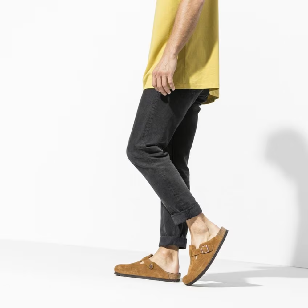 Birkenstock Boston Weiches Fußbett Wildleder