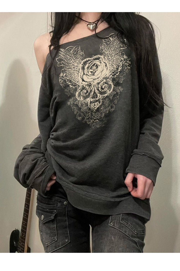 Rose Cut Sweatshirt