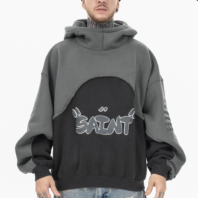 "SAINT" Oversized Sweatshirt