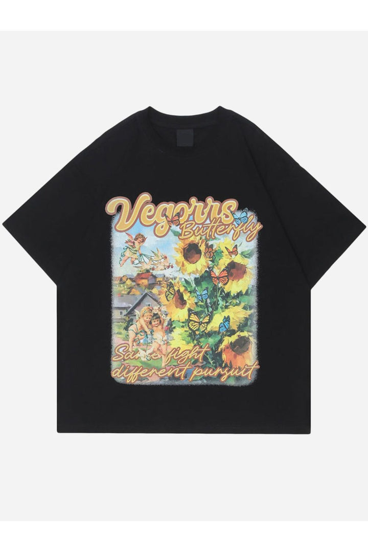 T Shirt With Vegonns Print