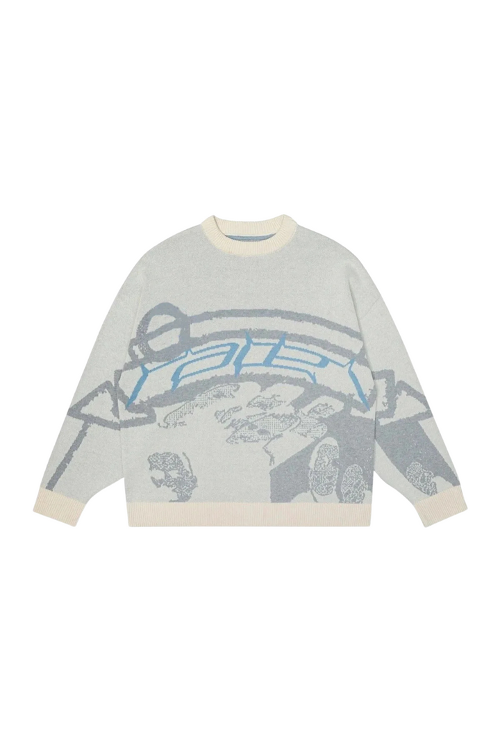 'Galactic Impressions' Knit Sweater