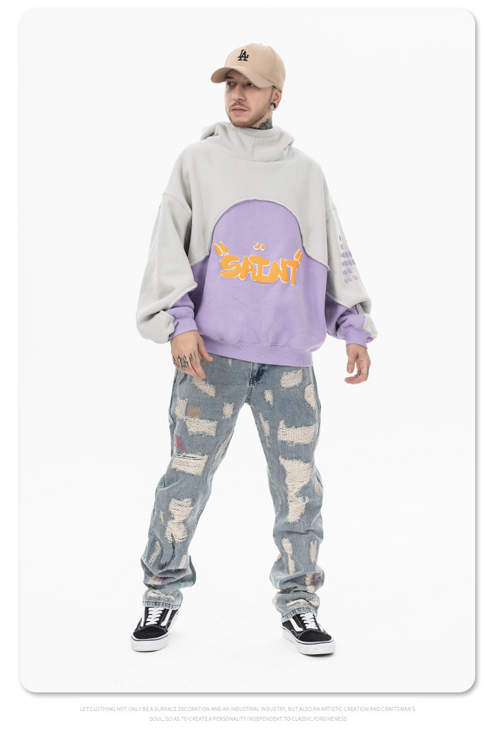 "SAINT" Oversized Sweatshirt