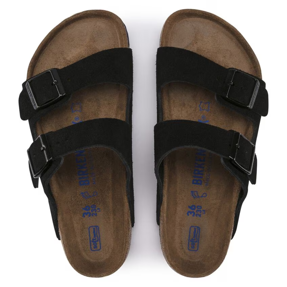 Birkenstock Arizona Weiches Fußbett Wildleder