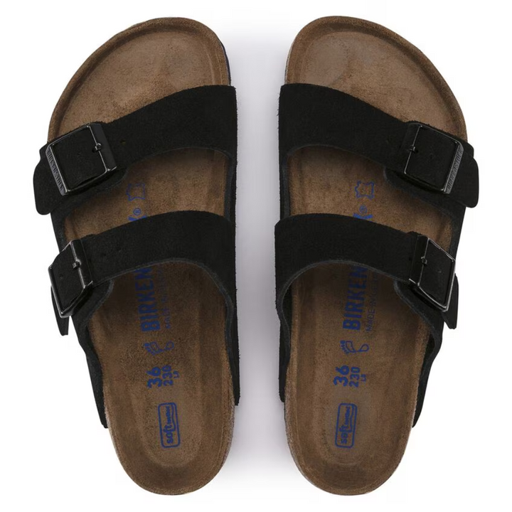 Birkenstock Arizona Weiches Fußbett Wildleder