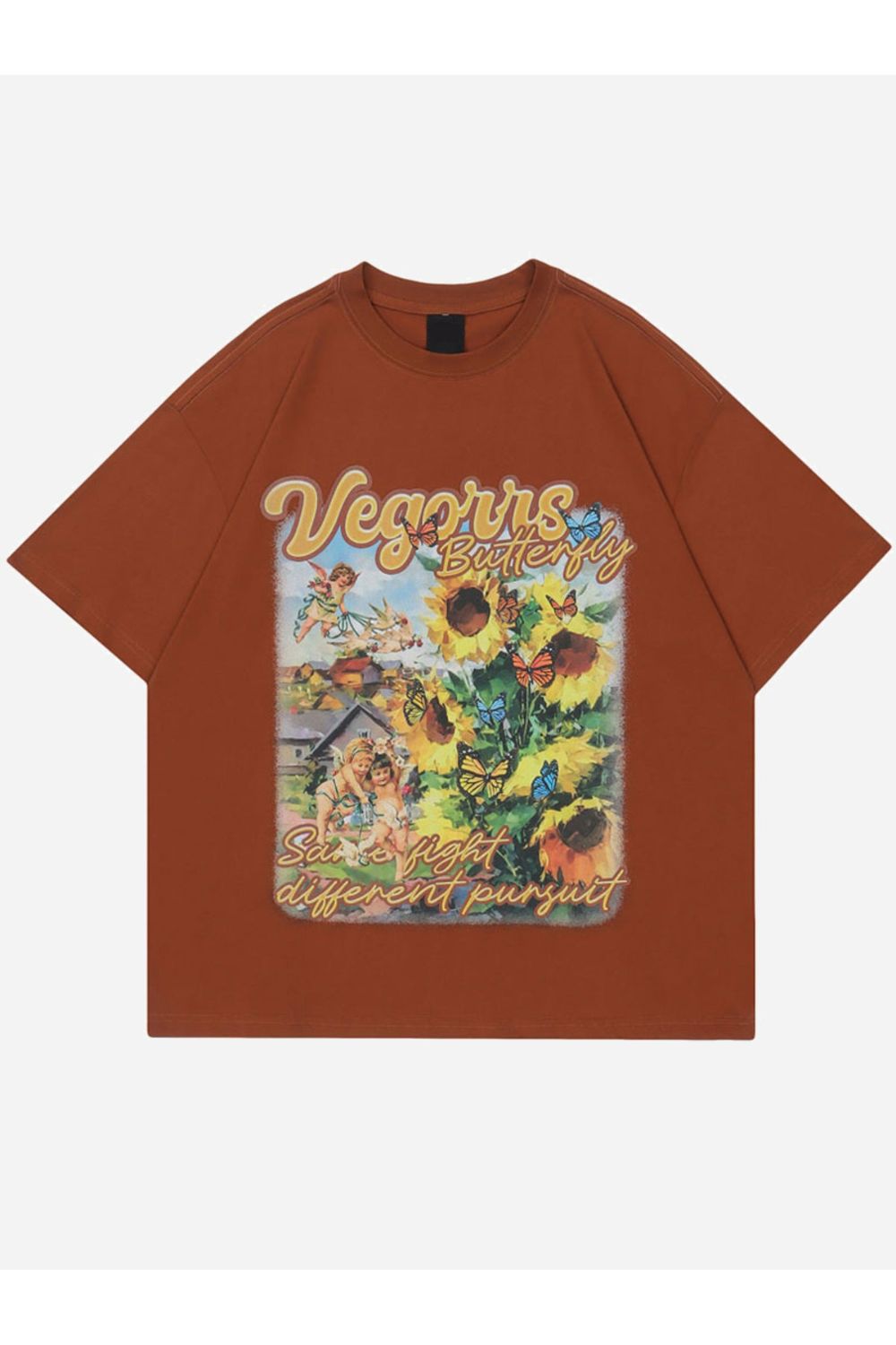 T Shirt With Vegonns Print