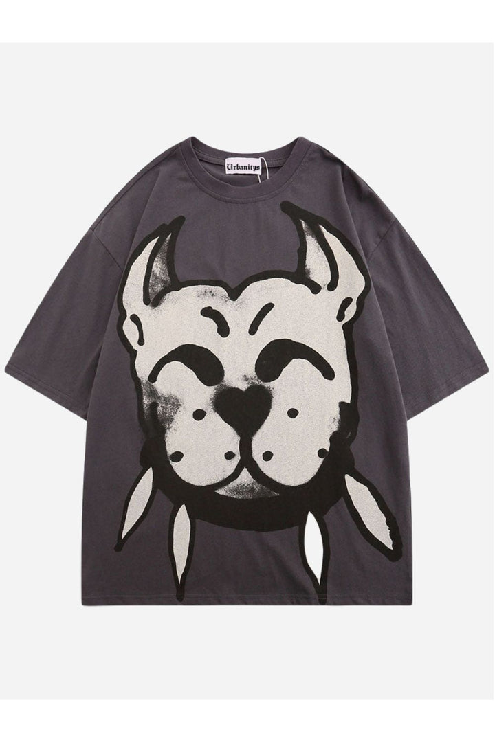 T-Shirt with dog print