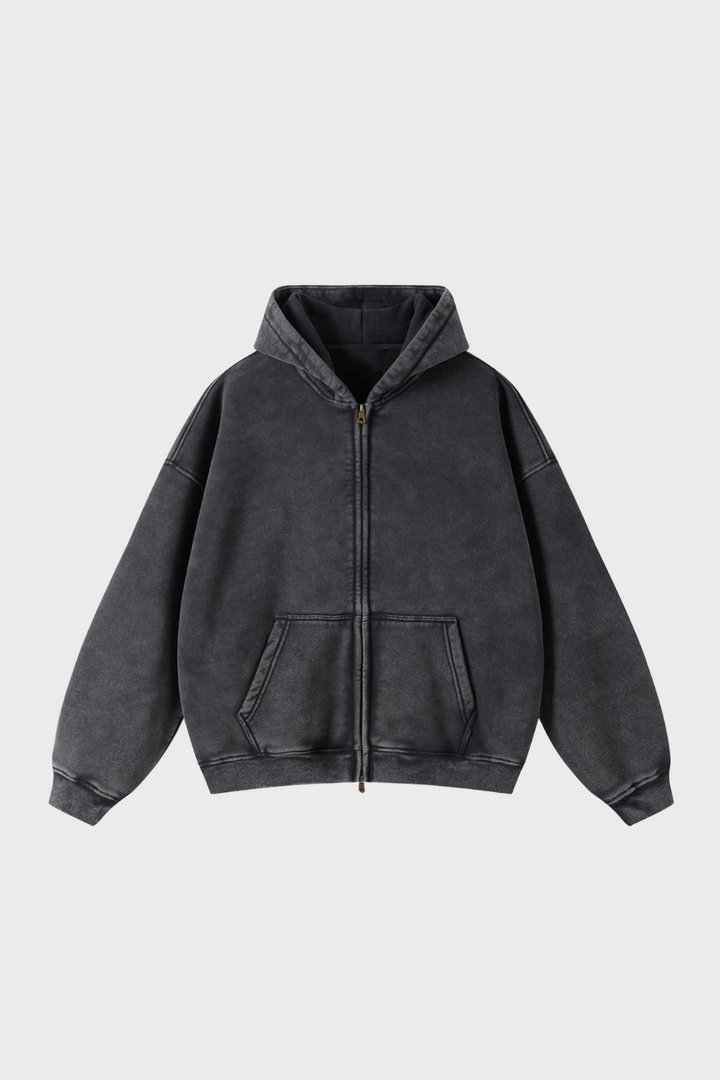 Grafische Zware Gevoerde Hoodie
