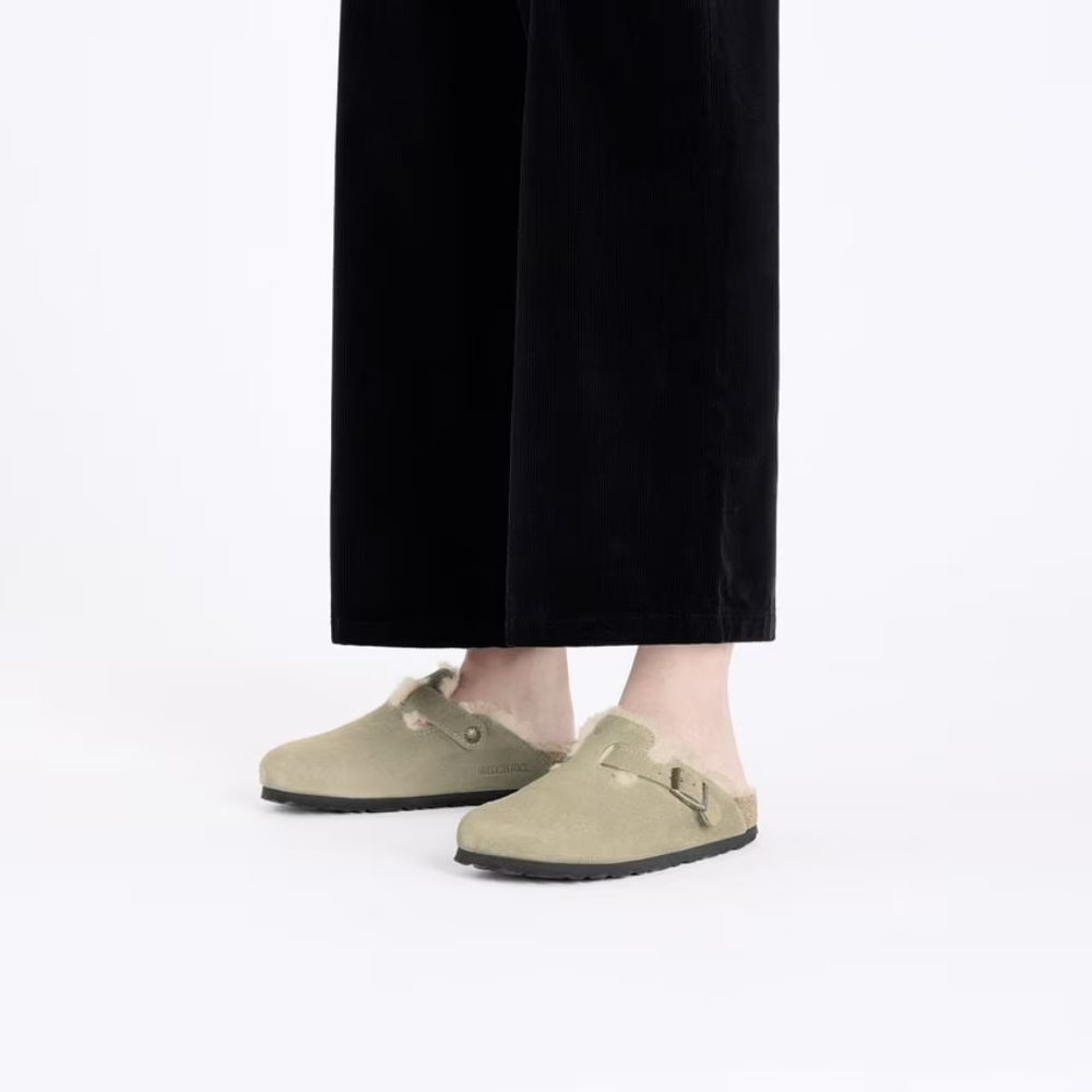 Birkenstock Boston Shearling Suede