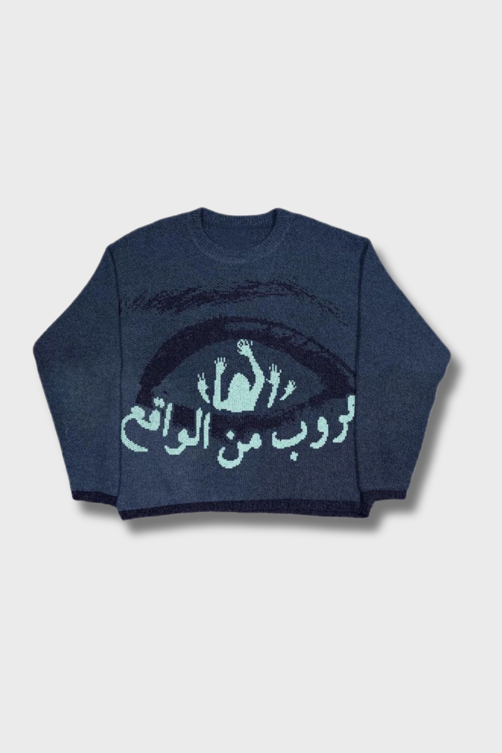 'Arabic Eyes' Knitted Sweater