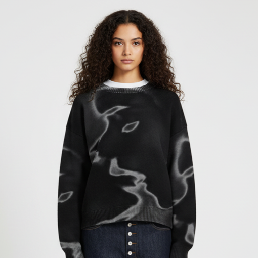 Vortex Graphic Sweatshirt - Blue