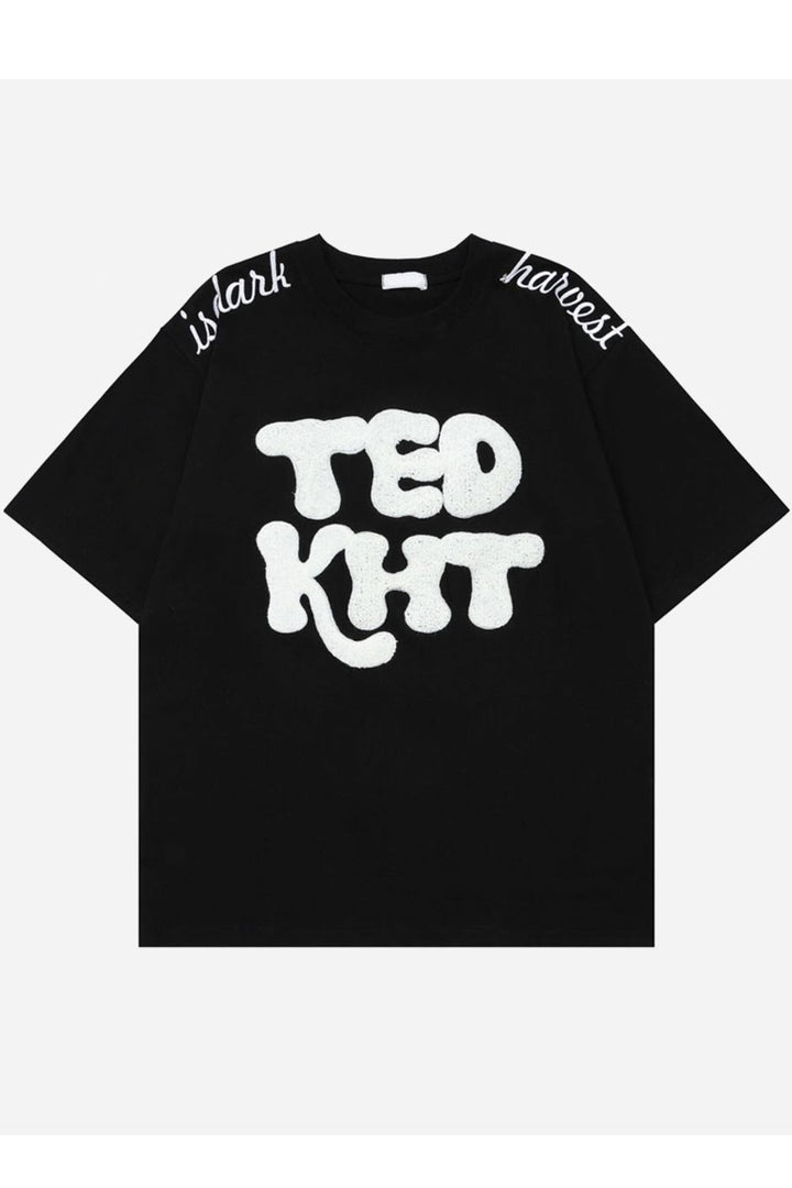 T Shirt With Tedkht Print