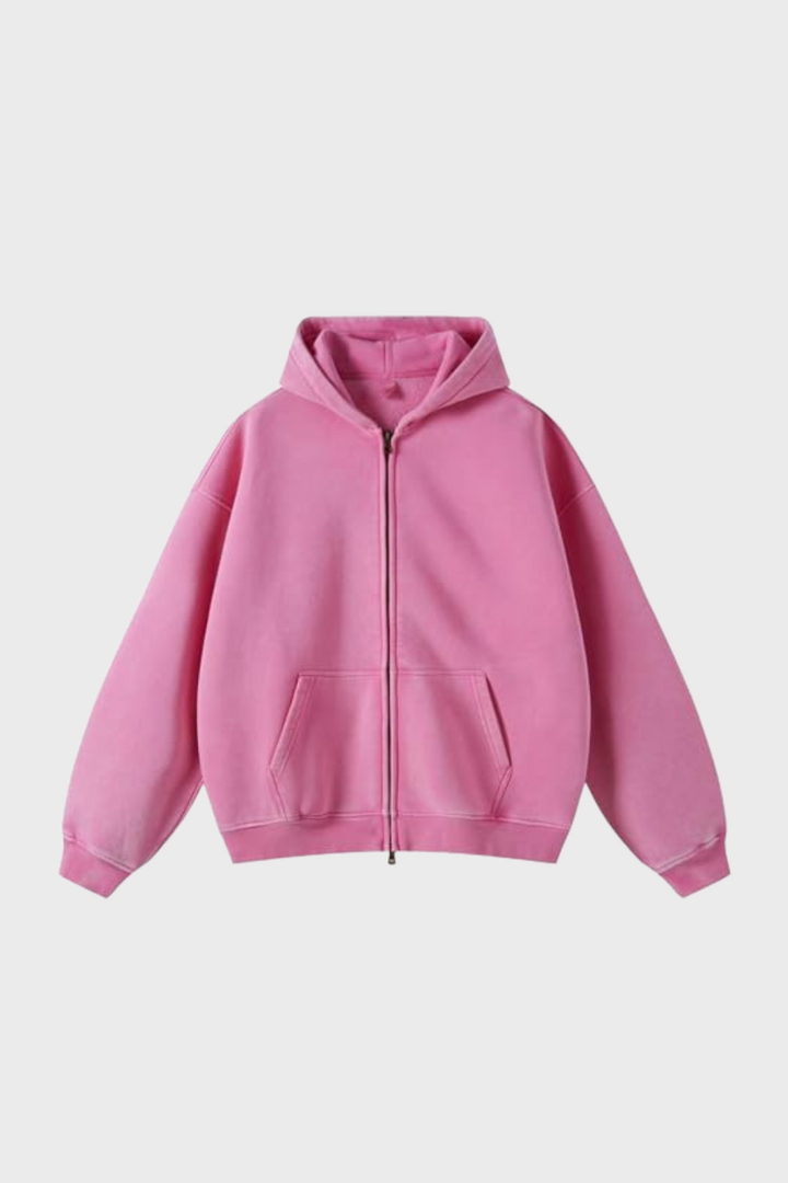 Grafische Zware Gevoerde Hoodie