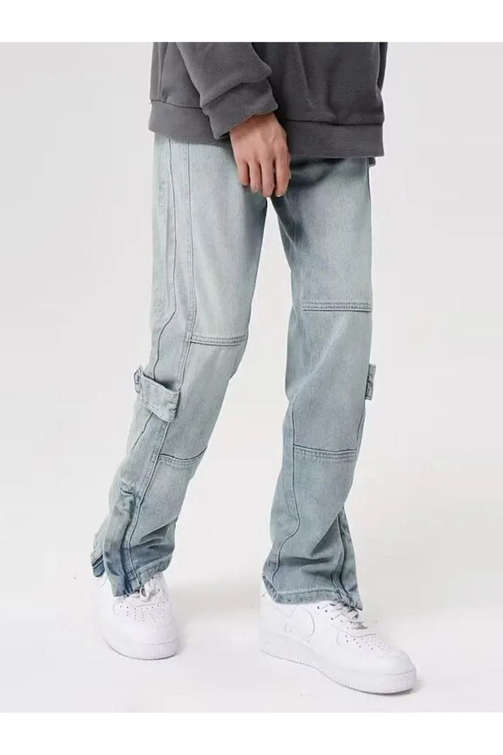 Jeans With Flare Design