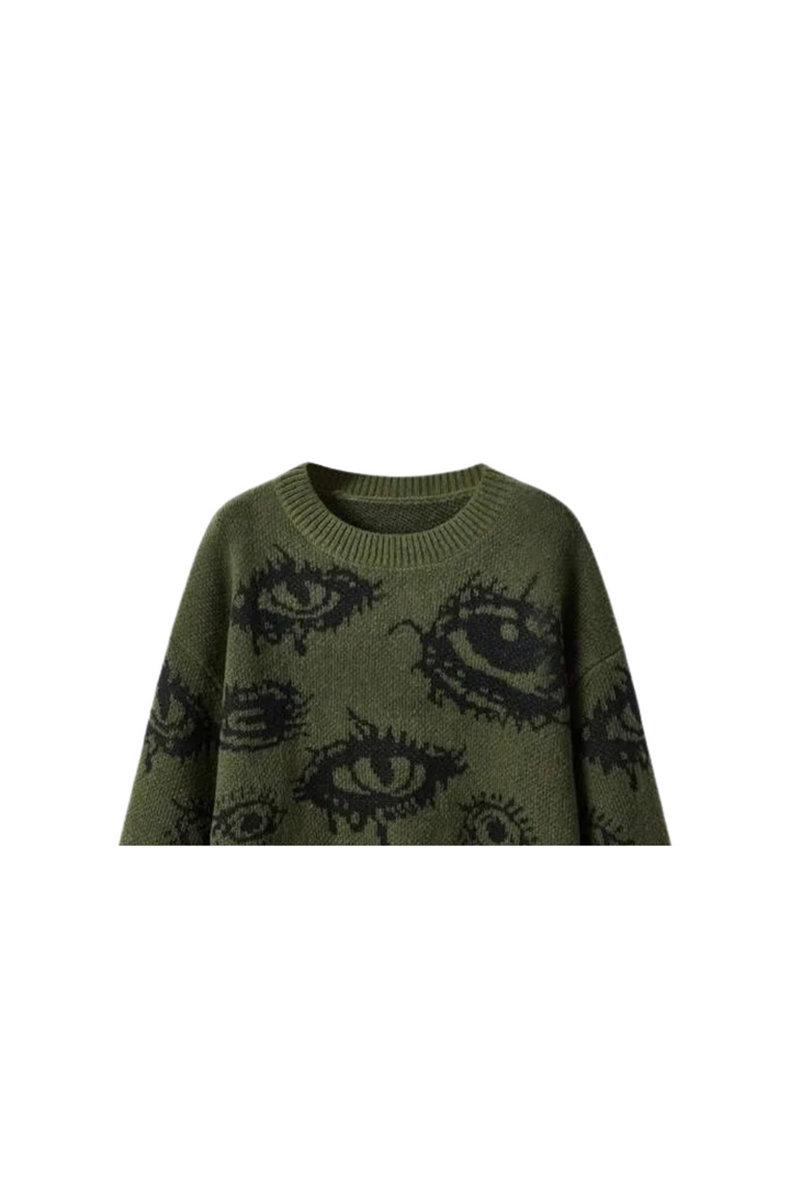 'Eye of Perception' Graphic Sweater