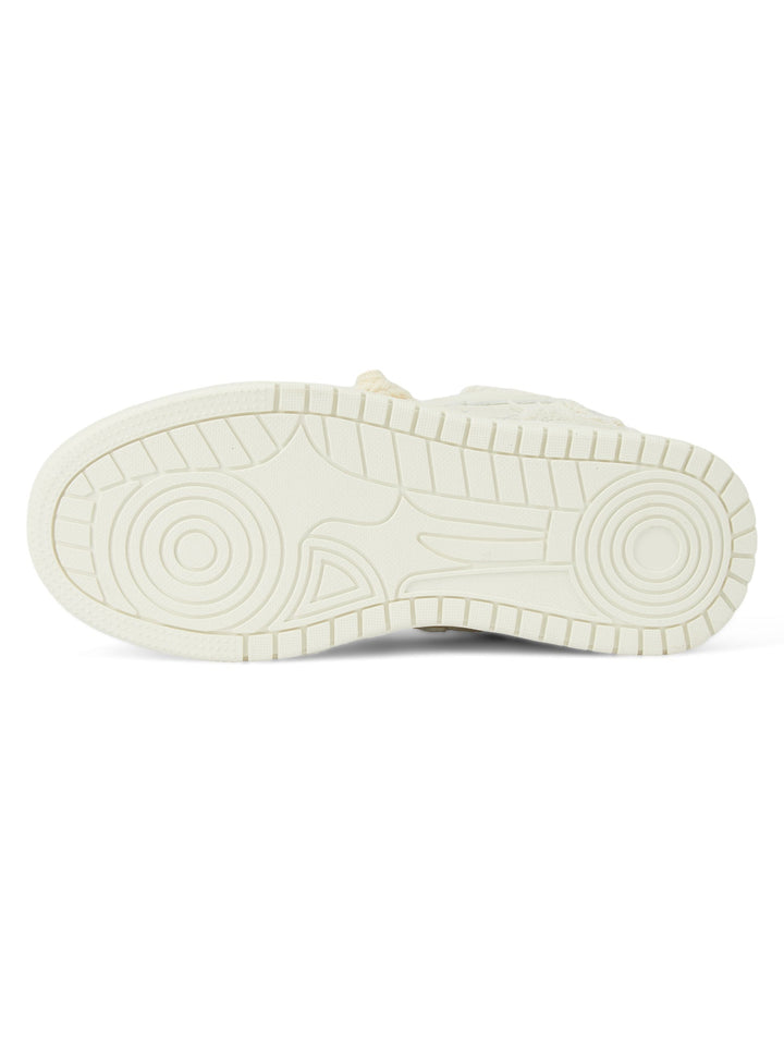 Casual White Board Shoes - 1466