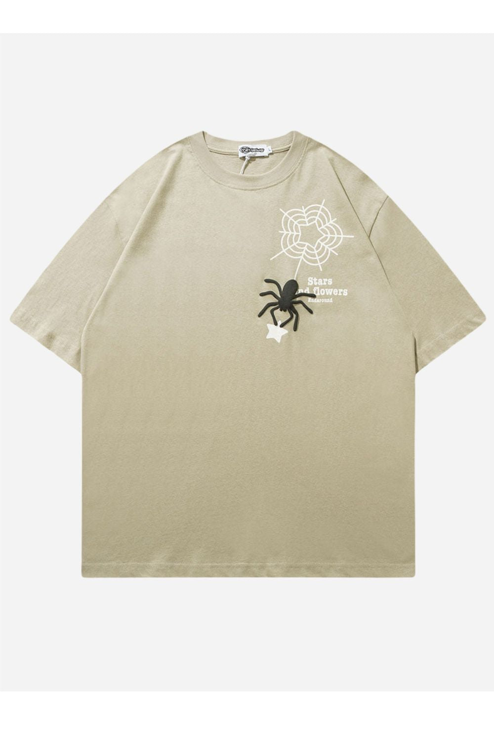 T-Shirt with puffer spyder print