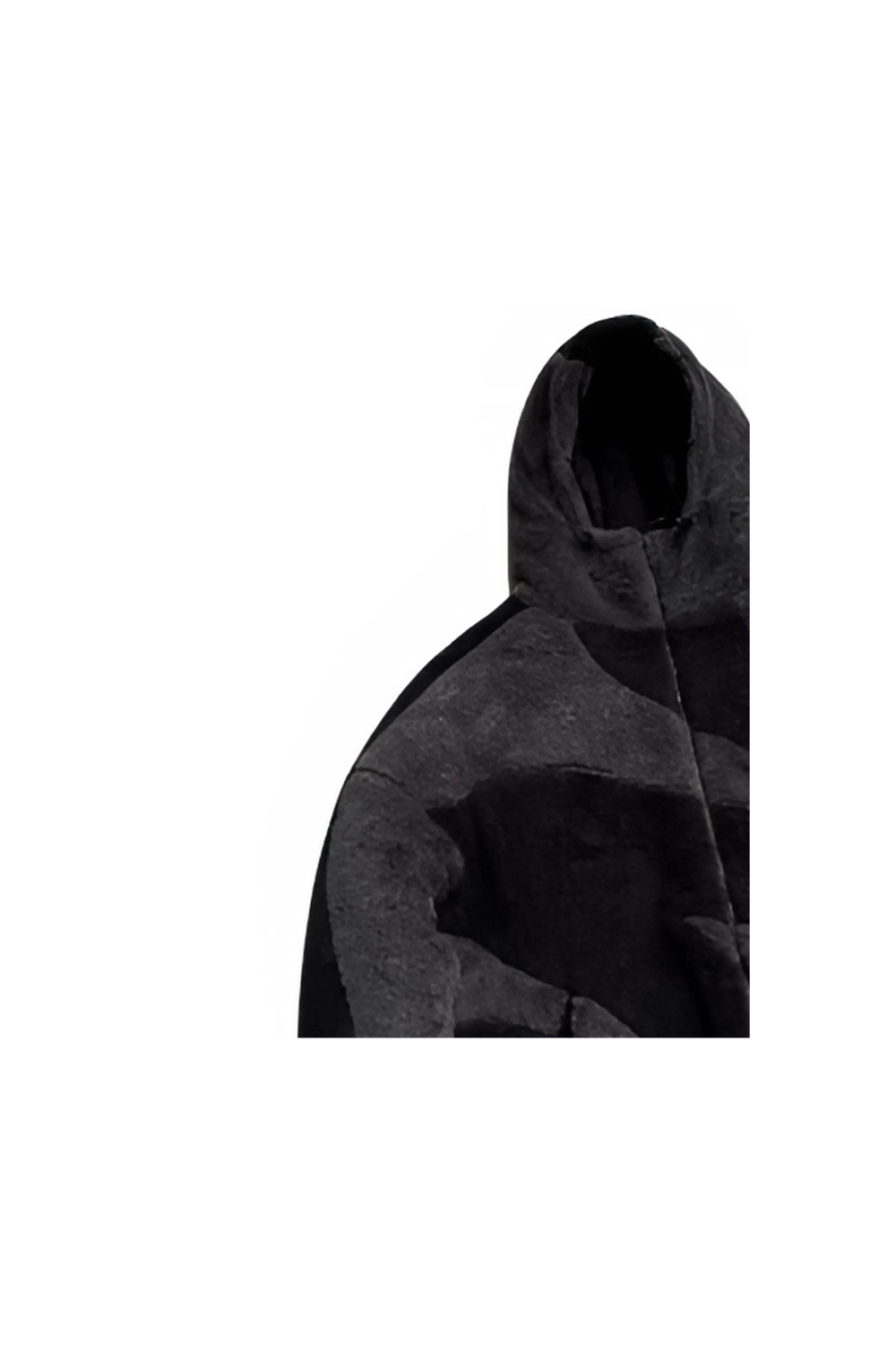 'Shadow Camo' Sherpa Hooded Jacket