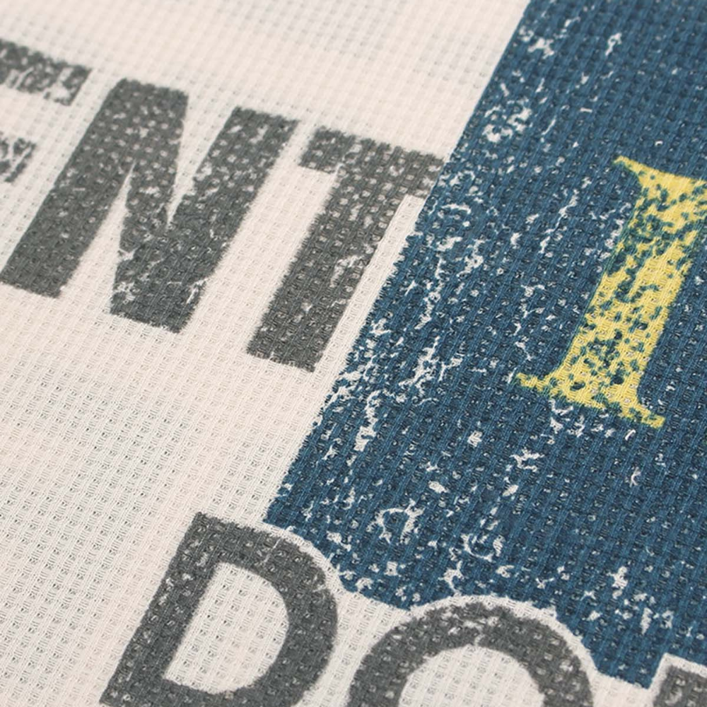 Knit Graphic Crewneck Sweatshirt - Apricot