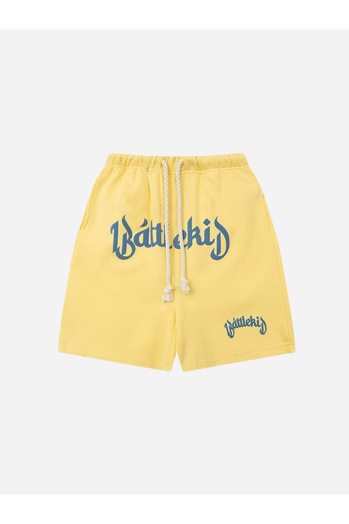 Shorts With Battlekid Print