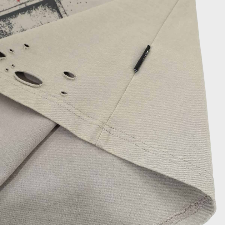 Camouflage Two-Piece Tee - Gray