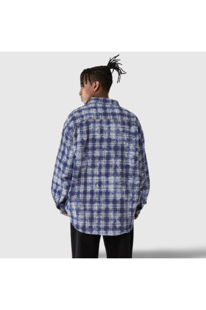 MyGarments - Brushed Check Oversized Shirts