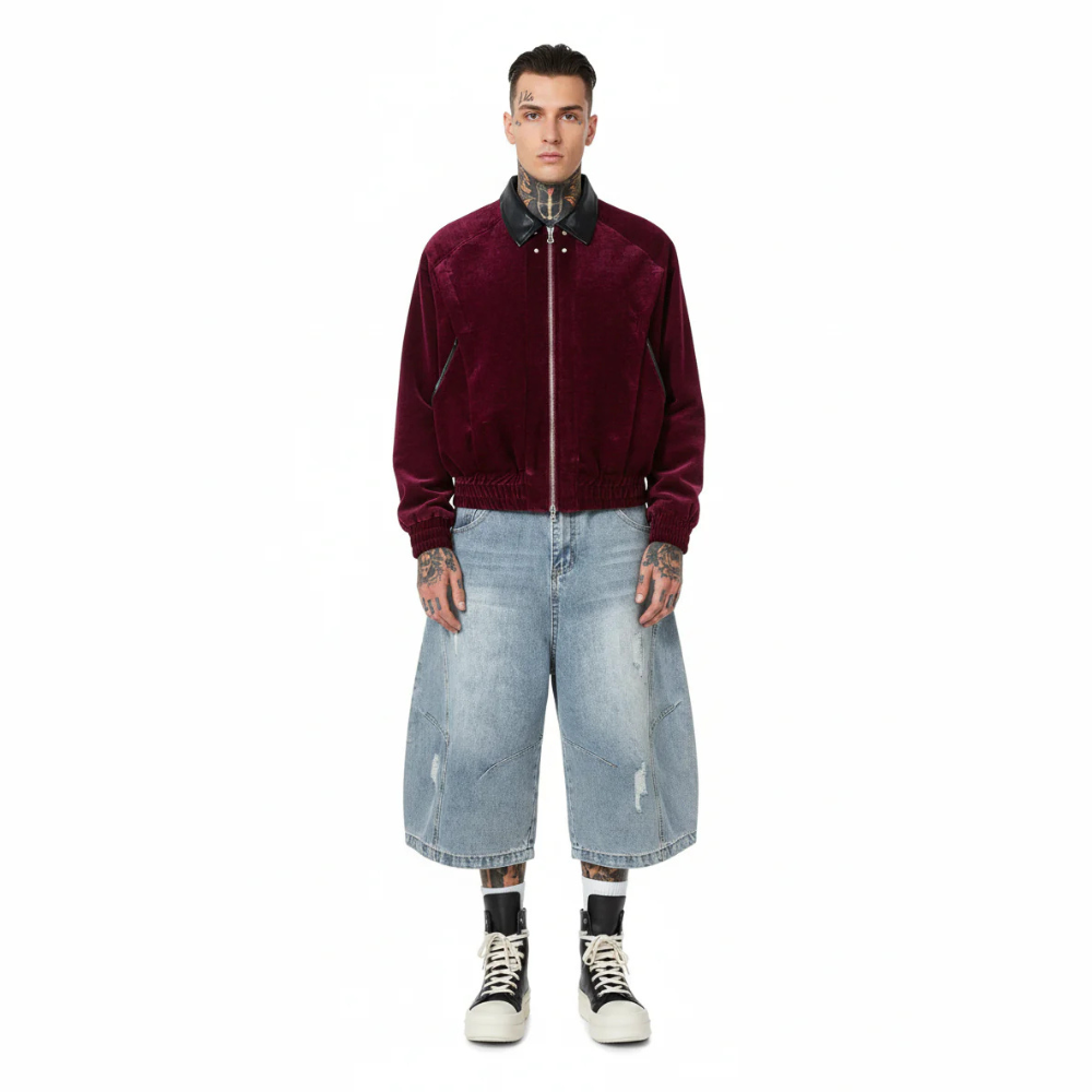 Retro Velvet Luxury Lapel Jacket