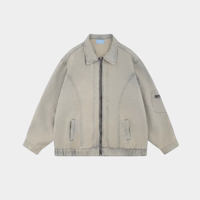 'Drift' Washed Denim Jacket