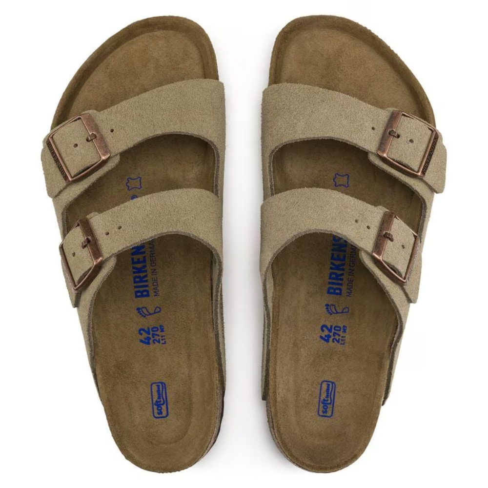 Birkenstock Arizona Weiches Fußbett Wildleder