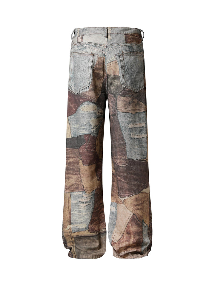 'Canvas' High Street Printed Jeans