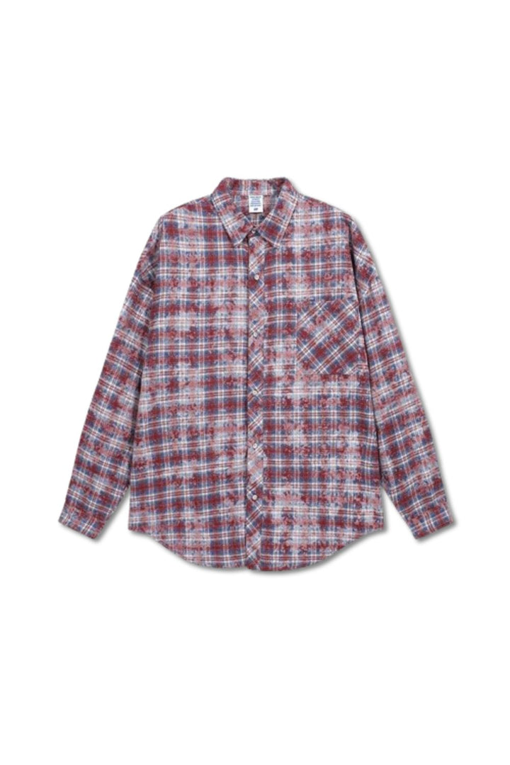 MyGarments - Brushed Check Oversized Shirts