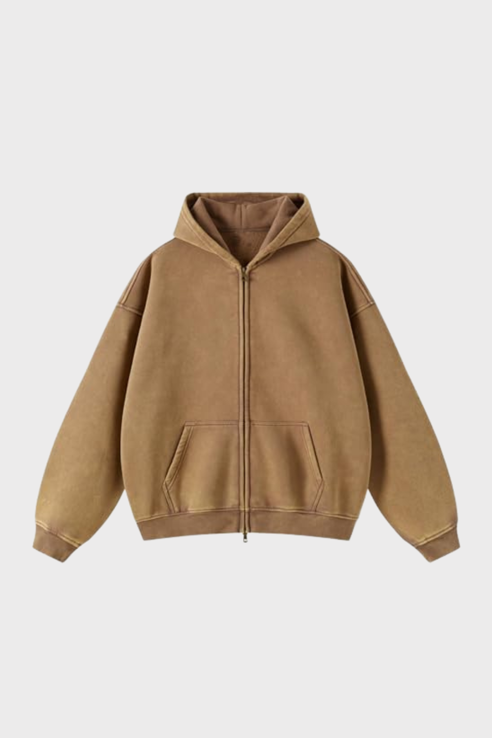 Grafische Zware Gevoerde Hoodie