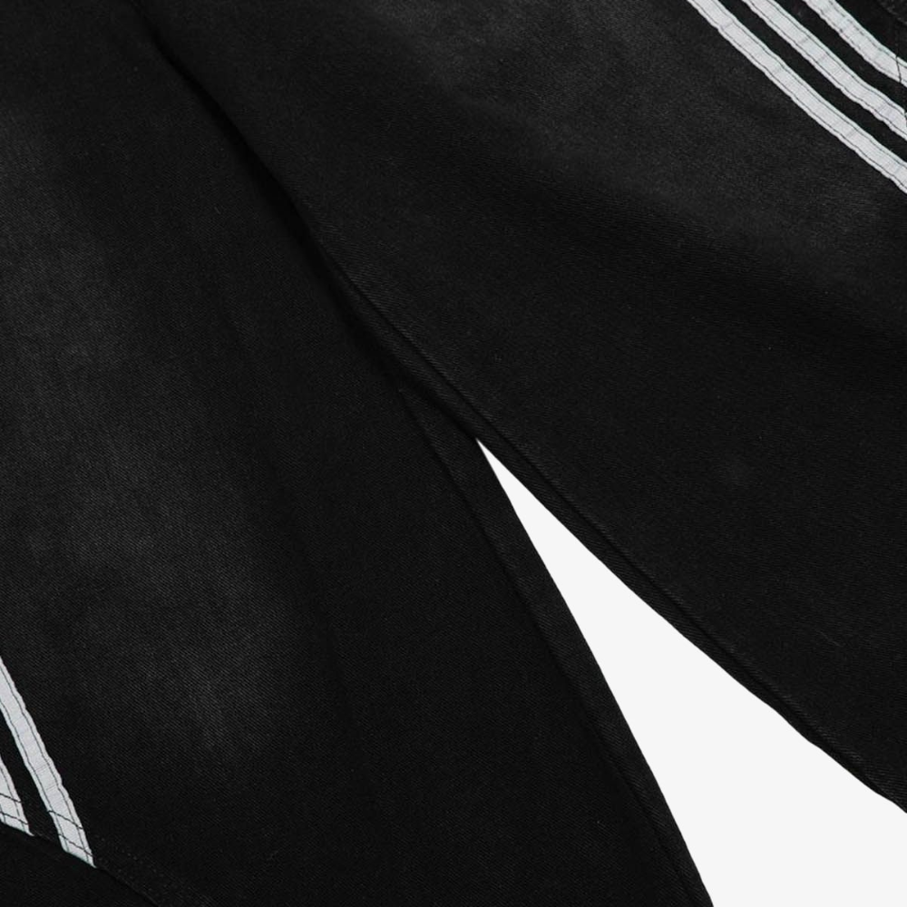 Denim Striped Barrel Jeans