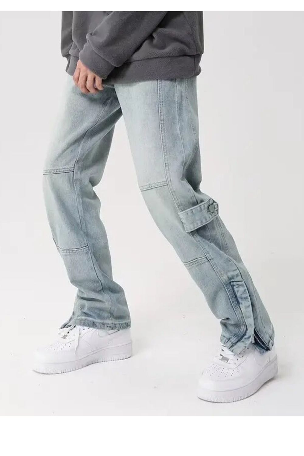 Jeans With Flare Design